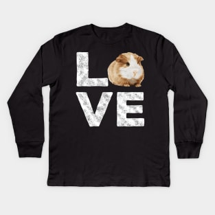 Guinea Pig Lover Gift Kids Long Sleeve T-Shirt